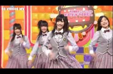 [LIVE] Watarirouka Hashiritai - Yaruki Hanabi (at AKBINGO!) | やる気花火 | 渡り廊下走り隊