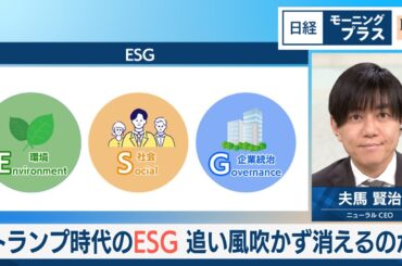トランプ時代のESG 追い風吹かず消えるのか【日経モープラFT】