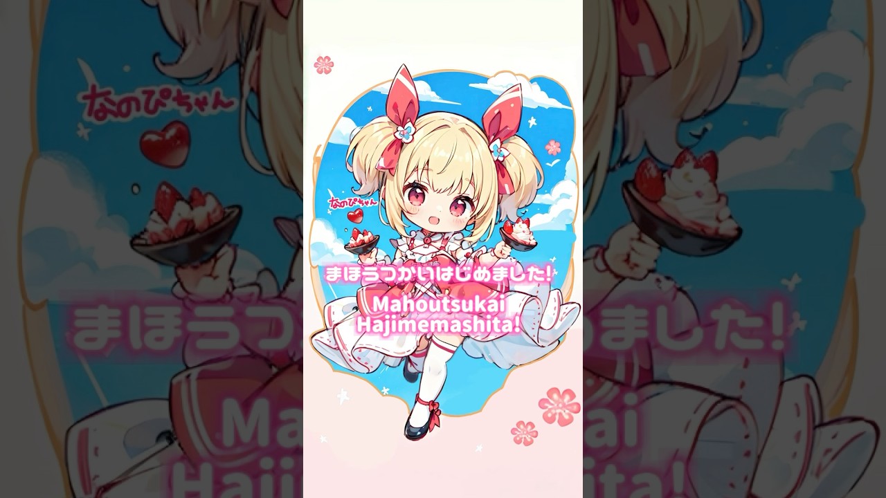 「まほうつかいはじめました!/ラブライブ!矢澤にこ」歌ってみた #shorts #歌ってみた #いちご惑星のなのぴちゃん 「まほうつかいはじめました!/ラブライブ!矢澤にこ」歌ってみた #shorts #歌ってみた #いちご惑星のなのぴちゃん