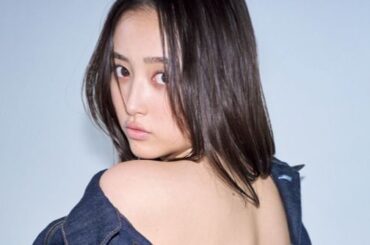 乃木坂46井上和、素肌にデニム姿のショット解禁　美しい背中＆ウエストラインも披露 | | ORICON NEWS