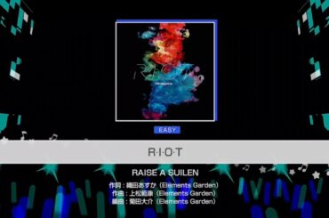 R・I・O・T                                               (EASY ALL PERFECT편)