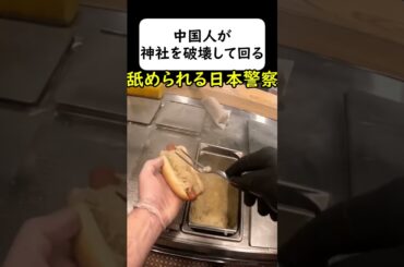 中国人観光客が日本の神社を破壊しまくる #岩屋は責任をとれ