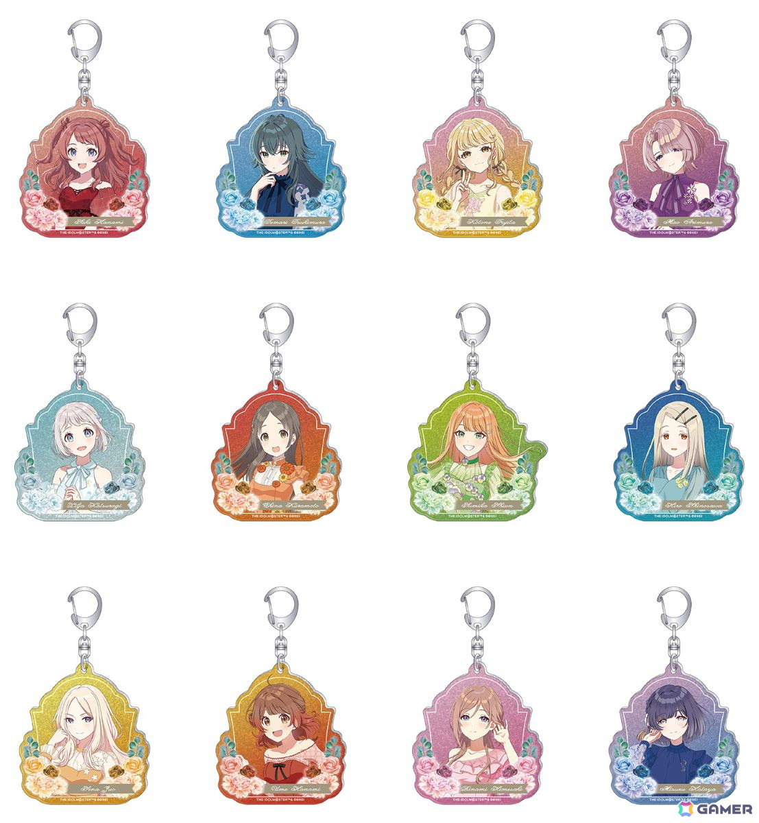 「学園アイドルマスター」の1周年フェアがアニメイトで開催！アイドル候補生全員がドレスを身にまとった描きおろしイラストで登場の画像