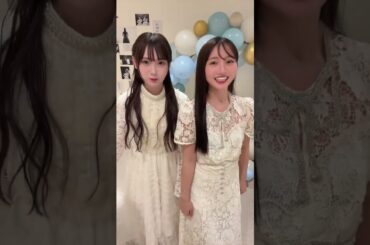 元NMB48 梅山恋和 山本彩加 お久しぶりの #だってだってだって #踊ってみた