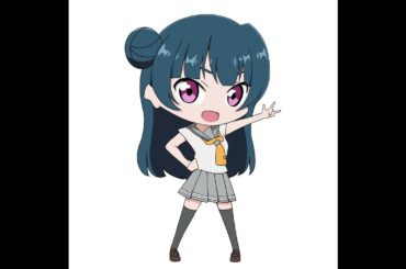 津島善子　Aqours　イラスト