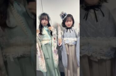 𓊆 KIMONO LARME着用カラー 𓊇HYACINTH BLUE#那蘭のどか #ilife #なえなの #超十代2025 #超十代 #ドコモ超十代2025