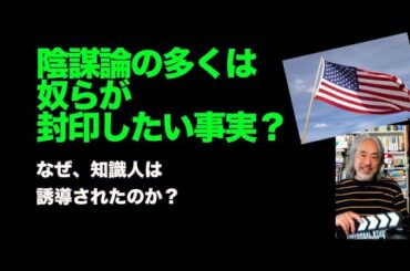（710）陰謀論の多くは、奴らが封印したい事実？＝なぜ、知識人は誘導されたのか？