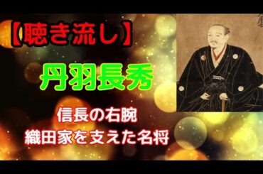 丹羽長秀の戦略と忠誠心が織田家を救った理由【聴き流し・作業用】