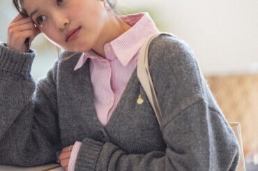 グレー×ピンクが可愛い！スポーティなスニーカーで外しを効かせて【FUDGE FRIEND おしゃれさんの毎日コーディネート vol.513｜大島花菜】 | FUDGE FRIEND | ファッション