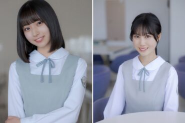 日向坂46 五期生の撮り下ろし写真＆手書きプロフィールが公開、第一弾は大野愛実、鶴崎仁香 | ENTAME next