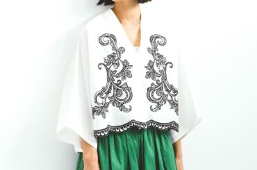 ガバッと着て即垢抜け！【しまむら】40・50代の春見え♡「刺繍ブラウス」 - fashion trend news