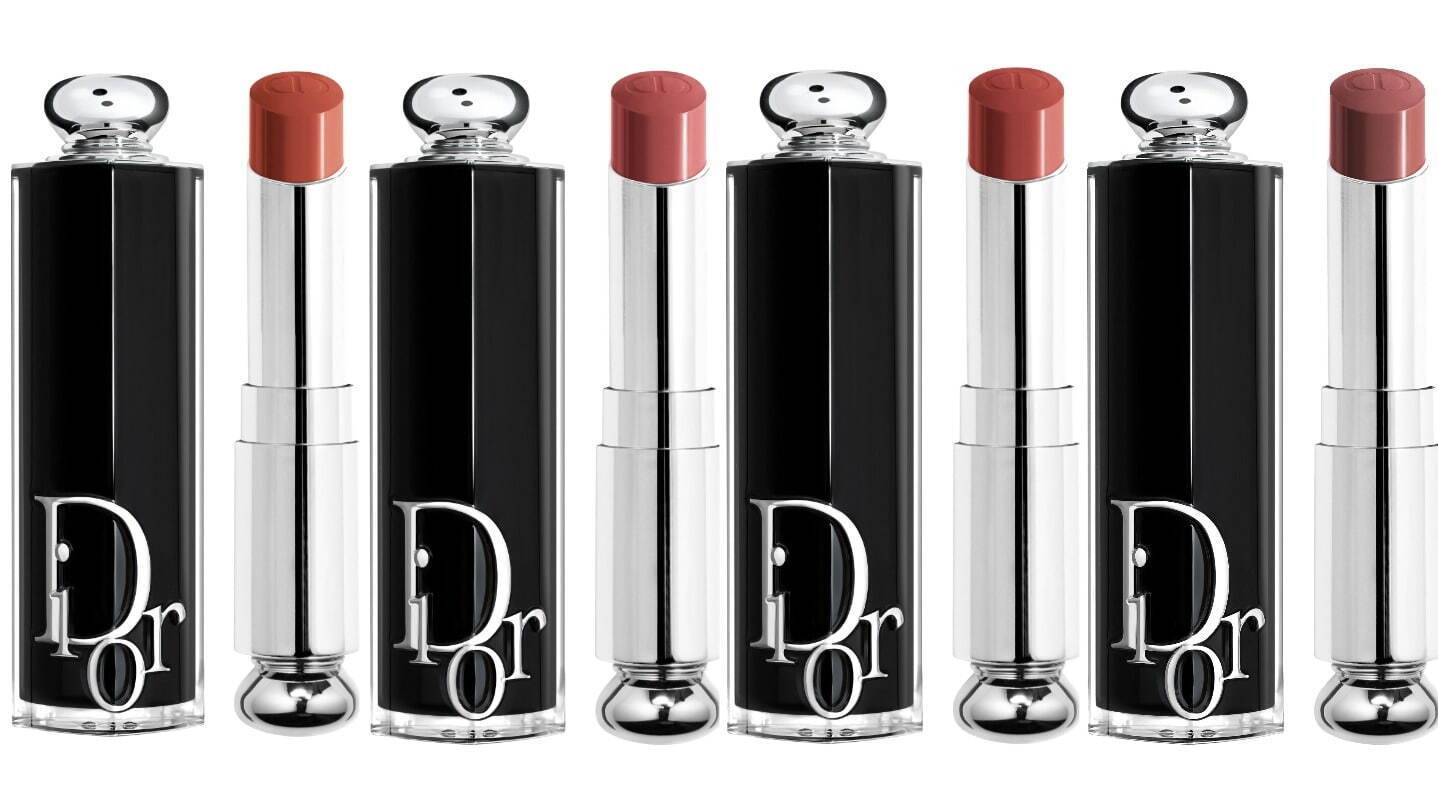 左から) ディオール アディクト リップスティック 734、786、862、871 各5,720円