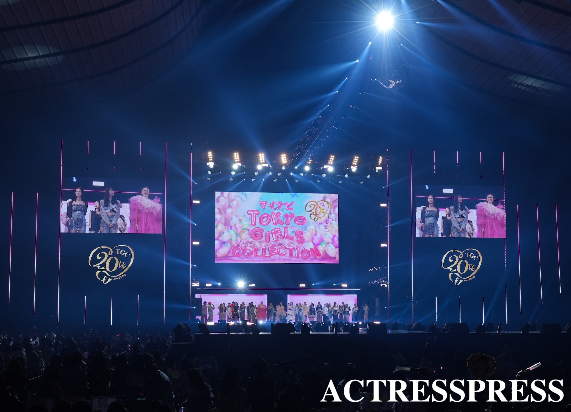 2025年3月1日、国立代々木競技場 第一体育館にて開催の第40回 マイナビ 東京ガールズコレクション 2025SSにて。撮影：ACTRESS PRESS編集部 (Photographer: SHUN)