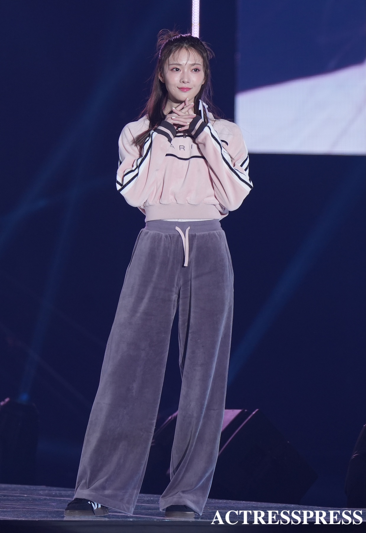 田村保乃（櫻坂46）2025年3月1日、国立代々木競技場 第一体育館にて開催の「マイナビ 東京ガールズコレクション 2025SS」にて。(C) 撮影：ACTRESS PRESS編集部 (Photographer: SHUN)