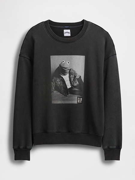 カジュアルファッションブランド「Gap（ギャップ）」The Disney Muppets Collectionの「クルーネックスウェット」