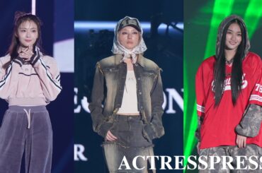 櫻坂46 田村保乃・藤吉夏鈴・山﨑天 2025年3月1日、国立代々木競技場 第一体育館にて開催の「マイナビ 東京ガールズコレクション 2025SS」にて。(C) 撮影：ACTRESS PRESS編集部 (Photographer: SHUN)