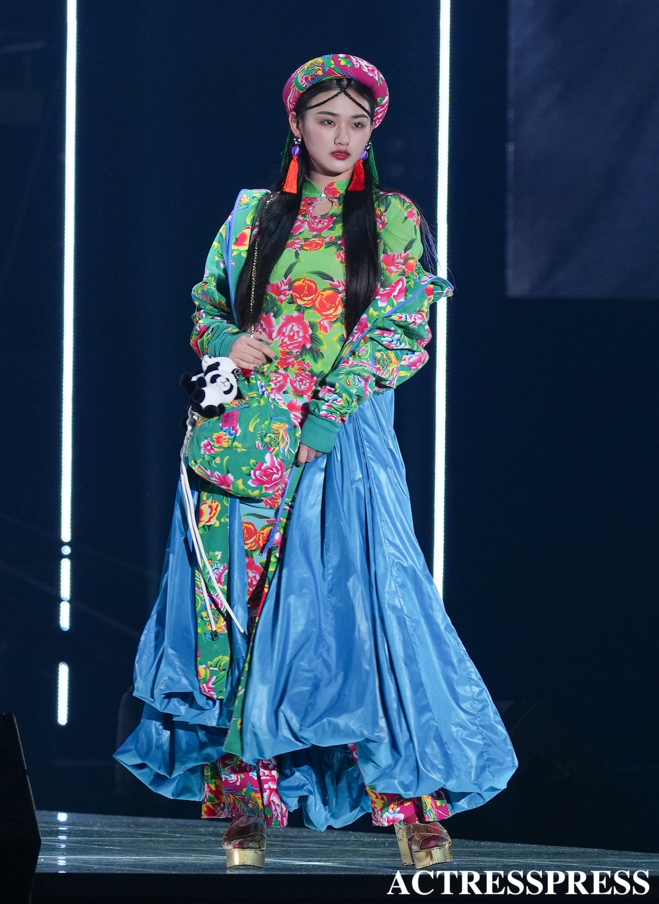 山﨑天（櫻坂46）2025年3月1日、国立代々木競技場 第一体育館にて開催の「マイナビ 東京ガールズコレクション 2025SS」にて。(C) 撮影：ACTRESS PRESS編集部 (Photographer: SHUN)