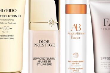 【2025年日焼け止め】防御力、塗り心地など5項目でレビュー。最新UVベース10点をつけ比べ | Vogue Japan
