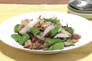 【3分クッキング公式】ひじきと豚バラ肉の炒め煮／ひじきのしょうゆ漬け