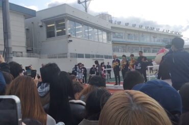 兵庫女王杯表彰式、ウマ娘前田玲奈。松山弘平騎手