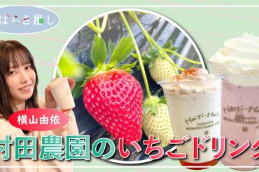 いばらき推し「村田農園のいちごドリンク（鉾田市）」【出演：横山由依】