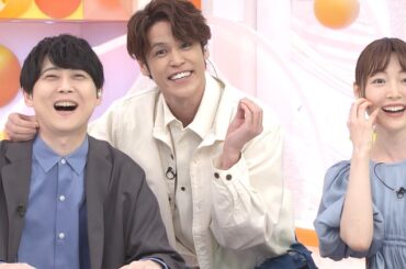 宮野真守と梶裕貴と花澤香菜がめざましテレビで暴れる！