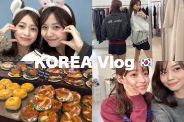 【Vlog】ゆるいけど充実！仲良し韓国旅🇰🇷【田崎さくらと杉浦みずきのアナウンサー女子旅】