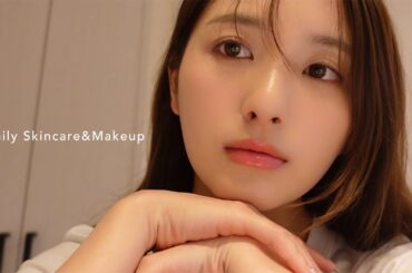[GRWM] 春コスメがかわいすぎ🌸毎日のスキンケア＆メイクをゆるっとご紹介