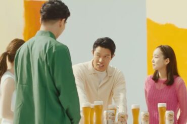 キリンビール CM 堤真一・鈴木亮平・賀来賢人・満島ひかり・福原遥・飯豊まりえ 一番搾り「新・一番搾り 誕生」篇