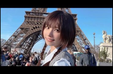 えなこ、親孝行で海外旅行　スペイン→フランス「遅くなったけど親孝行してます」