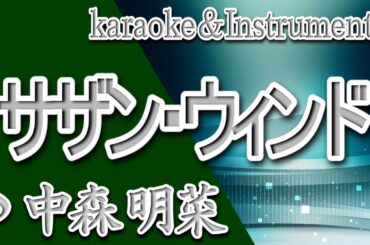 サザン・ウィンド/中森 明菜/カラオケ/Instrumental/歌詞/SAZAN WINDO/Akina Nakamori