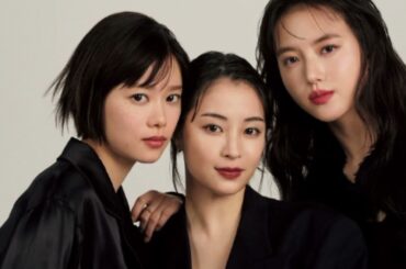 美人女優3人がTBS「THE　TIME，」生出演、江藤愛アナ「ソワソワ」　きょうトリプル主演映画公開
