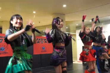 【仮面女子】2025年4月7日  汐留シオサイト地下歩道 part2