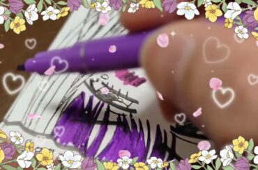 逢田梨香子さんのキャラクターを描きました💕【岩手県宮古市復興ミヤクラ】