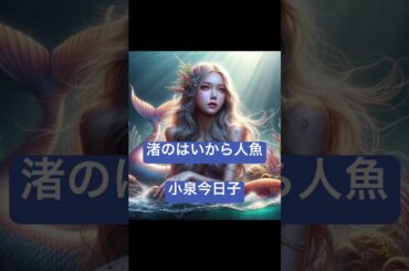 渚のはいから人魚　小泉今日子 #promise #にほんごであそぼ #昭和歌謡 #japansong #渚のはいから人魚#小泉今日子 #キョンキョン
