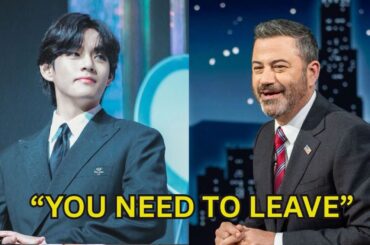 Taehyung Kicked Off Jimmy Kimmel's Show After Fiery Confrontation!