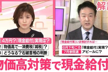 【解説】物価高対策で現金給付？  国民一律3万～5万円、与党内で検討  公明からは「減税」求める意見も