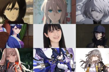 Yui Ishikawa All Anime and Games Character Role Seiyuu/Voice Actors Comparison