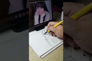 Youmiya Hina is just the cutest #羊宮妃那 #sketch #バンドリ #seiyuu #イラスト #drawing #mygo #声優