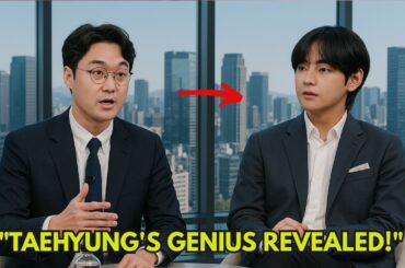 Liberal Journalist Mocks Taehyung and the BTS Team, Only to Discover That V Is a Genius!