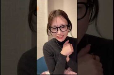 朝長美桜　TikTok　2025/01/30 18:50