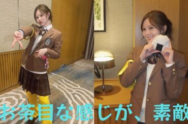白石麻衣、“平成感！？”制服姿でギャルピース おちゃめな姿にファンメロメロ