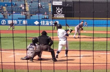 立教大学・鈴木唯斗 スリーベースヒット 2025 04 12 (東邦)