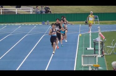 【田口逢空翔選手】20250412春季佐世保地区陸上記録会 中学男子1500m1組