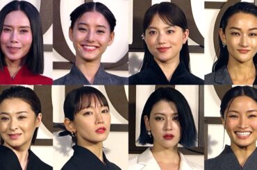 吉岡里帆、新木優子、清原果耶、中谷美紀、冨永愛ら豪華ゲストが来場 『ディオール 2025 年フォール コレクション』