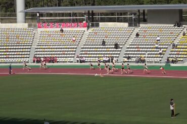 20250413162747宮崎県記録会共女4×100ｍＲ4組 WAVE宮崎A 東 水紀・米満 絵恋・羽嶋 笹七・藤田 華凪