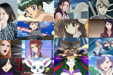 園崎未恵が演じたアニメキャラまとめ