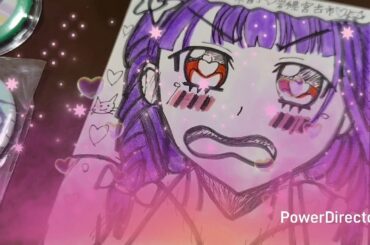 【お絵かき配信？】岩手県庁も観ていると言ってきた？【ミヤクラアート】逢田梨香子キャラクター💕