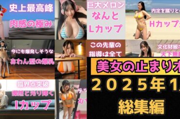 【美女の止まり木】2025年1月分グラビアアイドル総集編！！【まとめ】