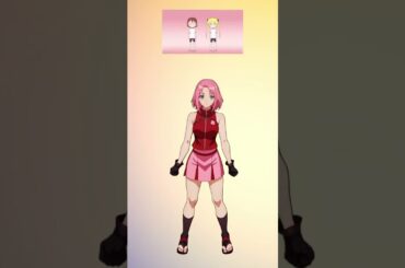 【ナルト x キルミーベイベー】サクラ ふたりのきもちのほんとのひみつ #animedance #ふたりのきもちのほんとのひみつ #naruto